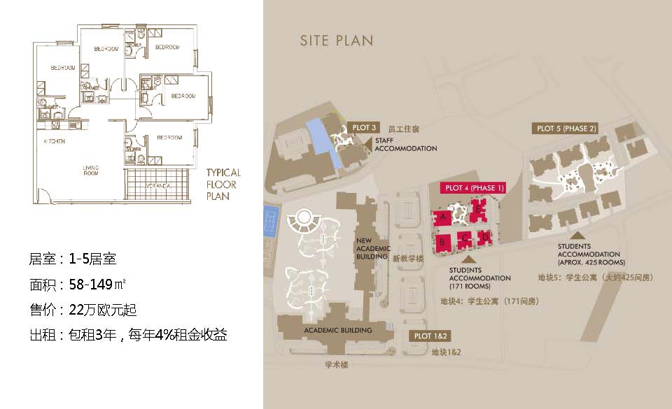 塞浦路斯拉纳卡兰开夏学生公寓