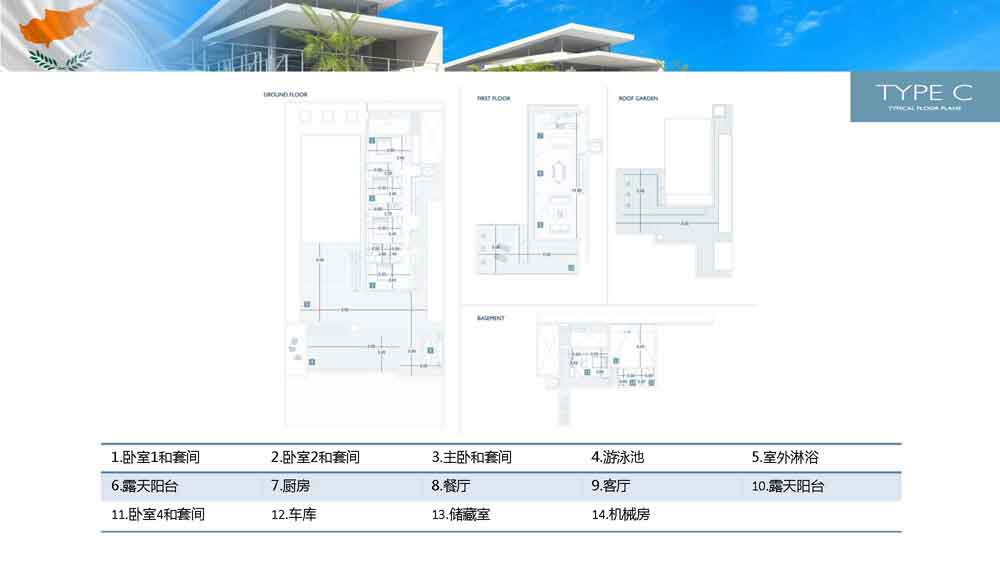 塞浦路斯蓝天豪庭别墅