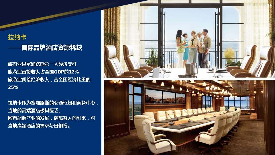塞浦路斯拉纳卡五星级酒店股权项目