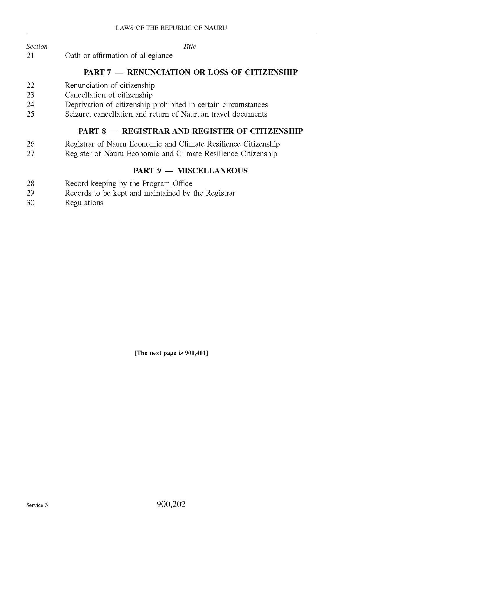 瑙鲁2024年经济和气候韧性公民法案英文