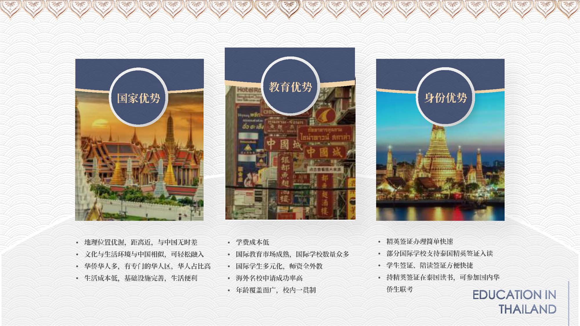 泰国教育介绍 精英签证 华侨生考试 国际学校